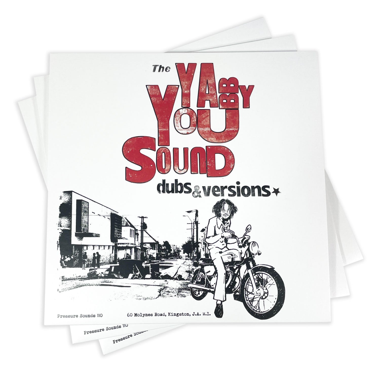 英2LP Yabby U, Prophets Yabby You Sound Dubs & Versions PSLP110 Pressure Sounds 未開封 /00460 Yabby You & The Prophets – The Yabby You Sound (Dubs