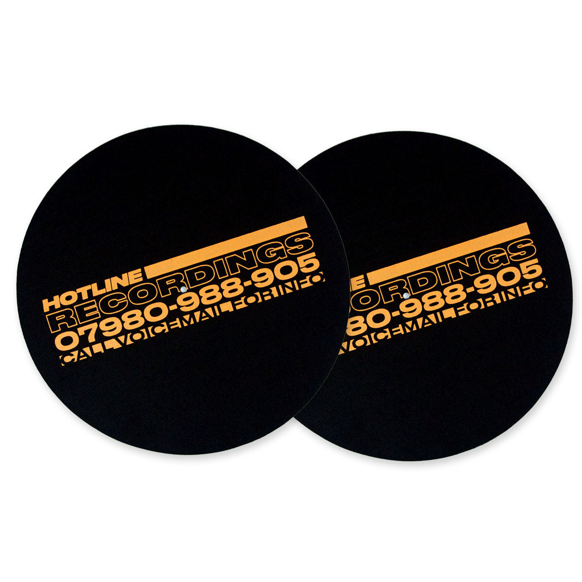 Hotline Slipmats (07980Logo) RWDFWD