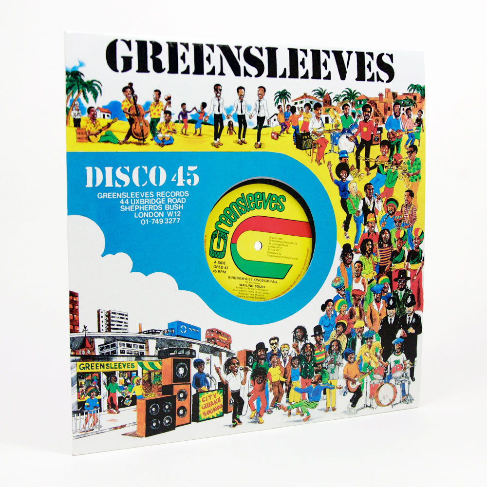 英12” Wailing Souls Kingdom Rise Kingdom Fall / A Day Will Come GRED43 GREENSLEEVES RECORDS /00250 Wailing Souls 