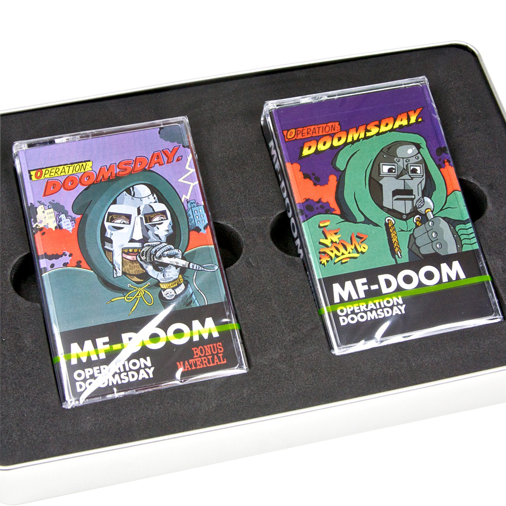 MF Doom - Operation Doomsday Deluxe Tin – RWDFWD MF Doom - Operation Doomsday Deluxe Tin – RWDFWD