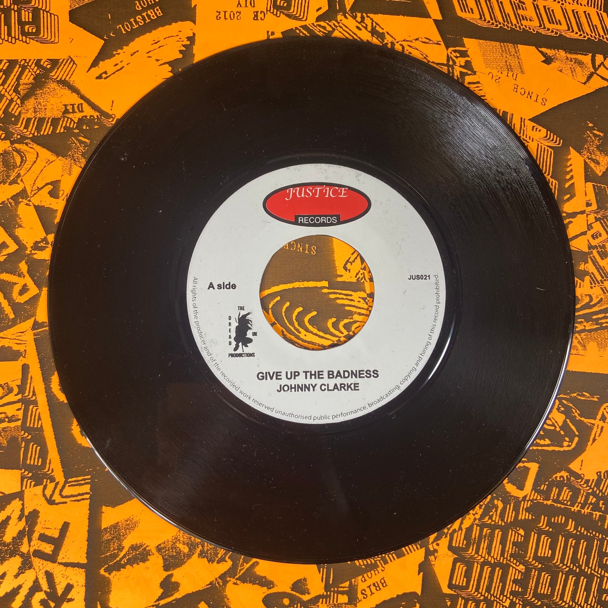 Johnny Clarke - Give Up The Badness / Version