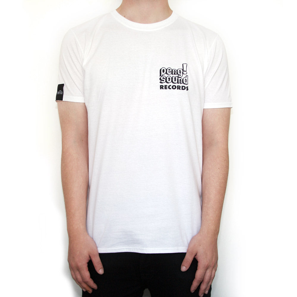 Peng-small-logo-tee-front-white