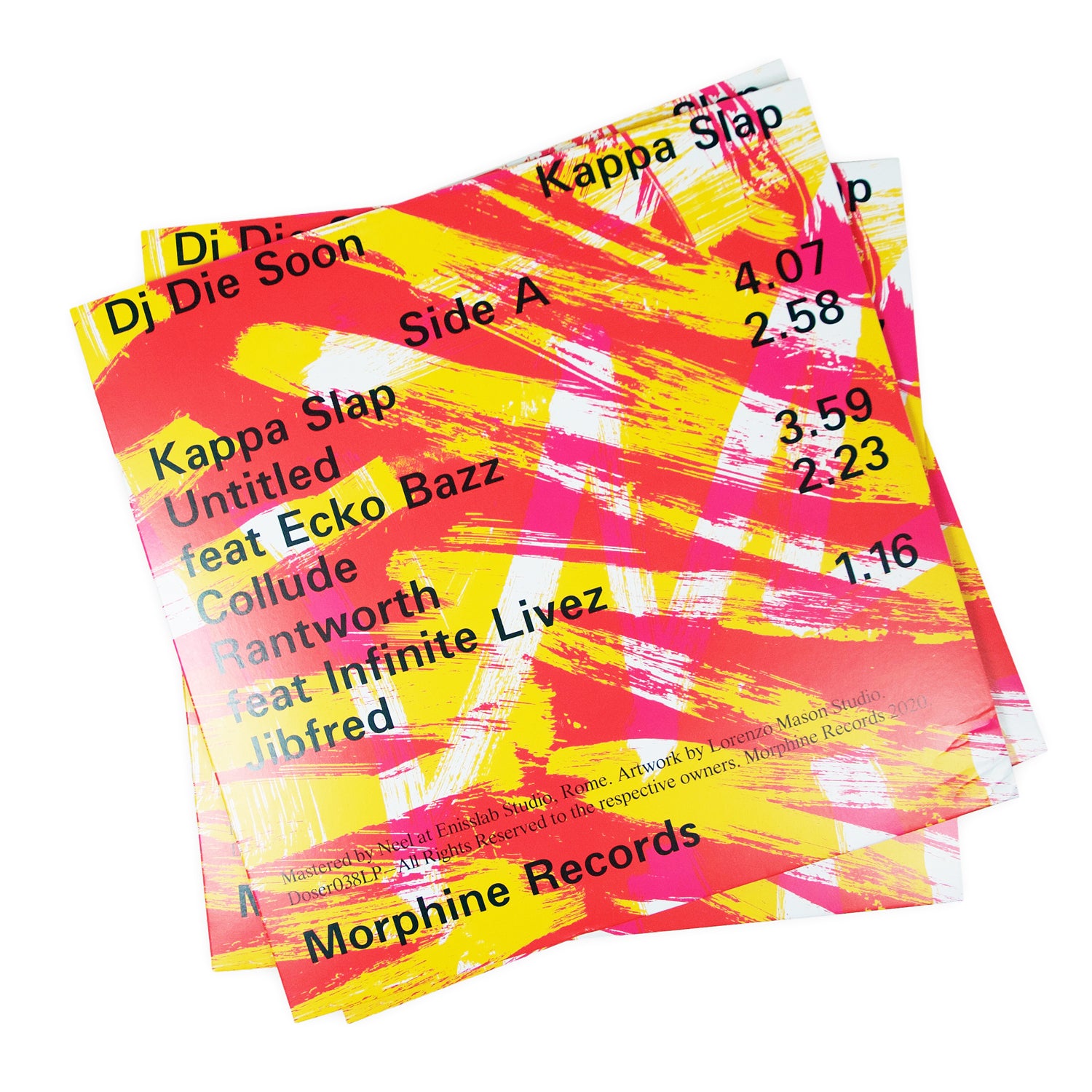 Dj Die Soon - Kappa Slap [Morphine Records LP] – RWDFWD